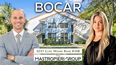 Bocar Property Tour With Larry Mastropieri | 3237 Clint Moore Rd Unit 108, Boca Raton